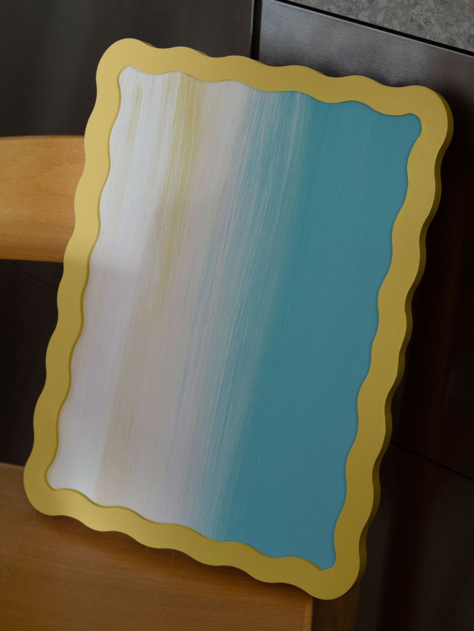 Wavy Frame - Yellow