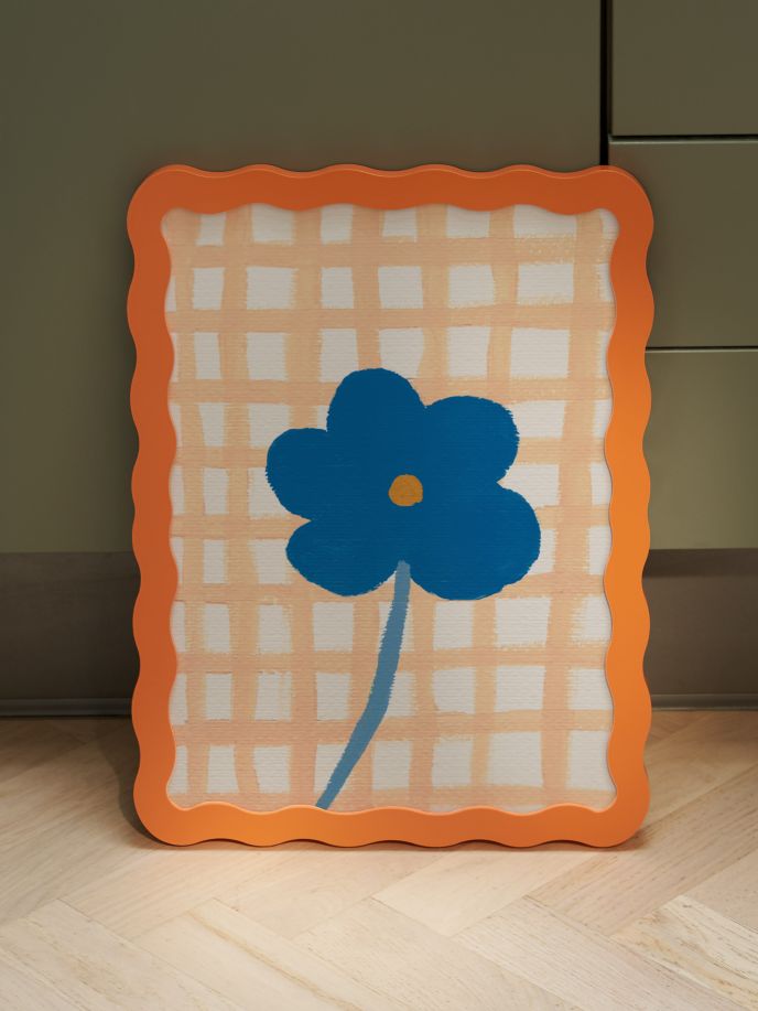 Wavy Frame - Orange