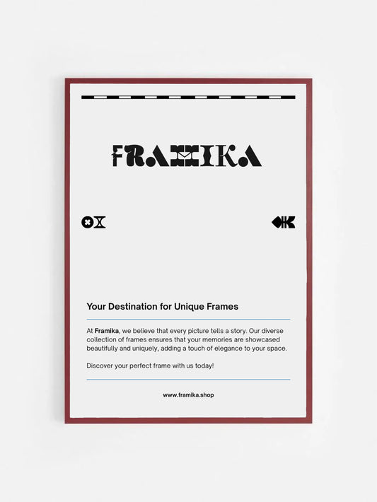 Nova Frame - Dark Red