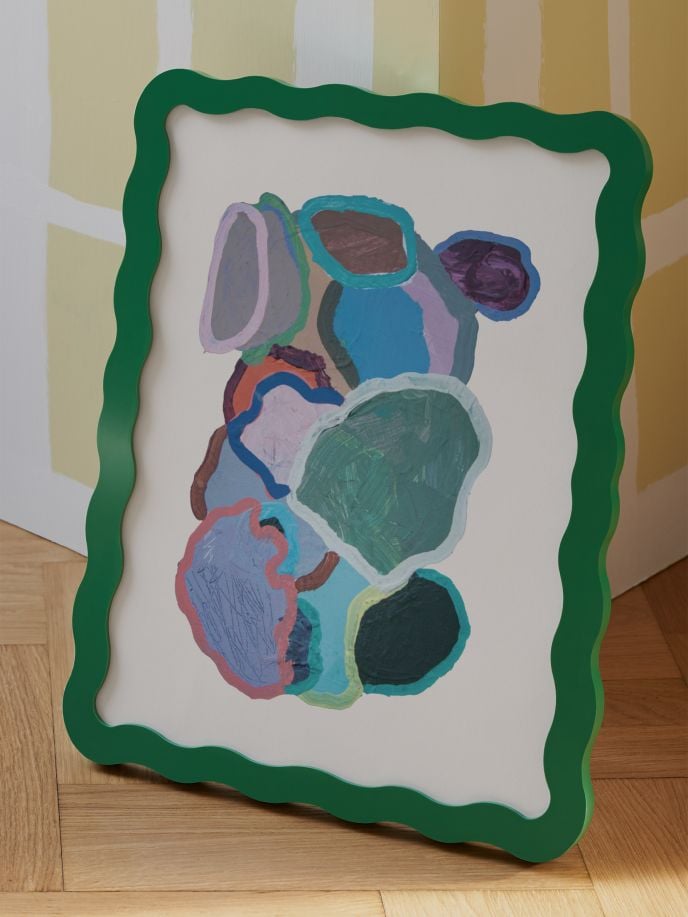 Wavy Frame - Green