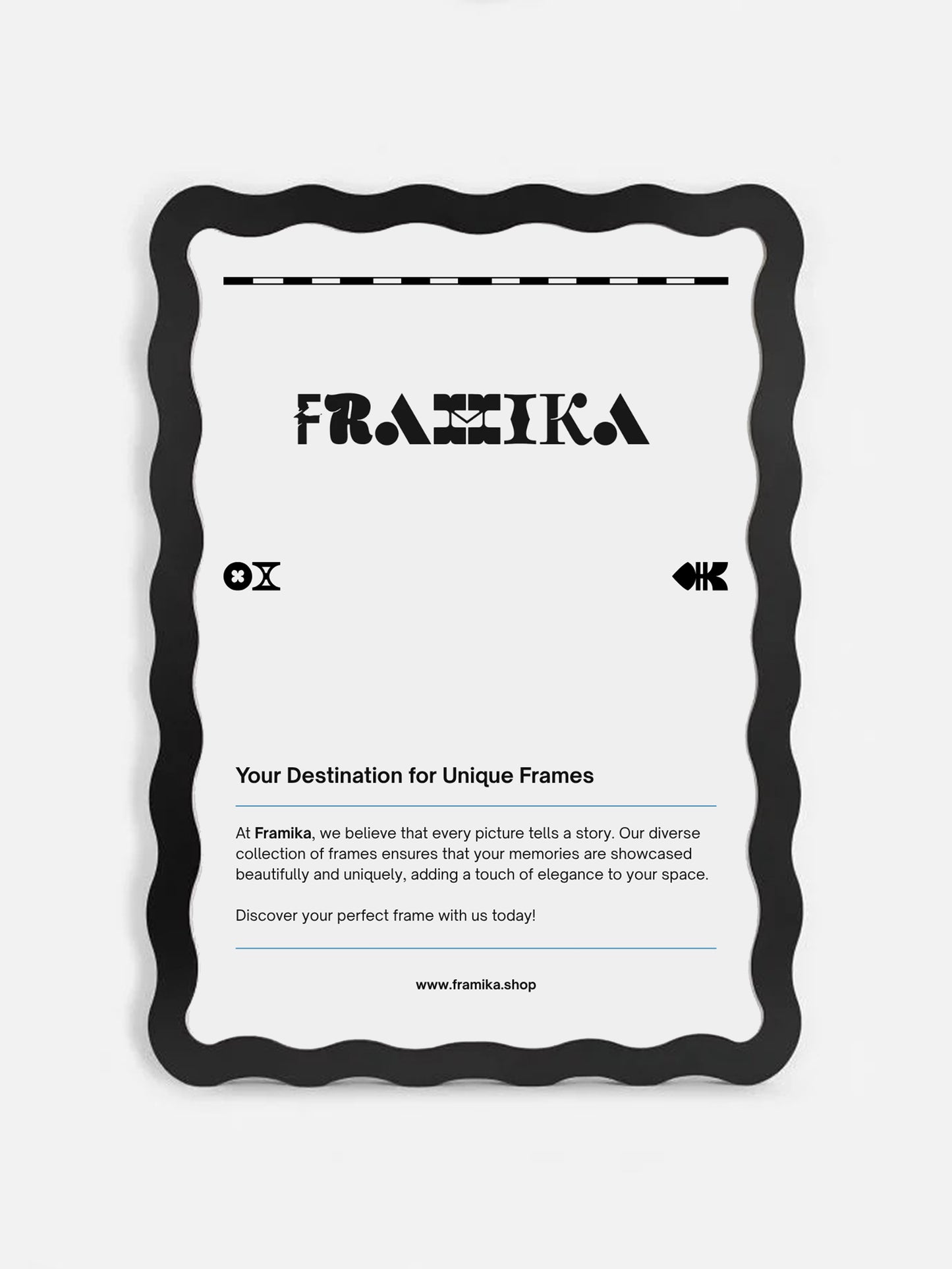 Wavy Frame - Black